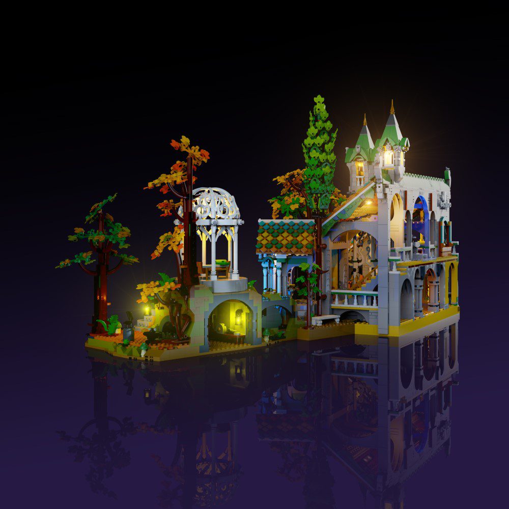 Light My Bricks (LMB) 2.0 Light Kit for LEGO #10316 Lord of the Rings - Rivendell