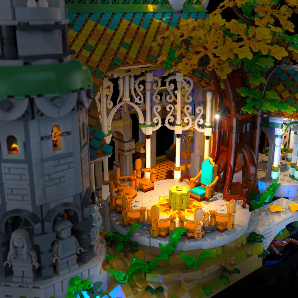 Light My Bricks (LMB) 2.0 Light Kit for LEGO #10316 Lord of the Rings - Rivendell