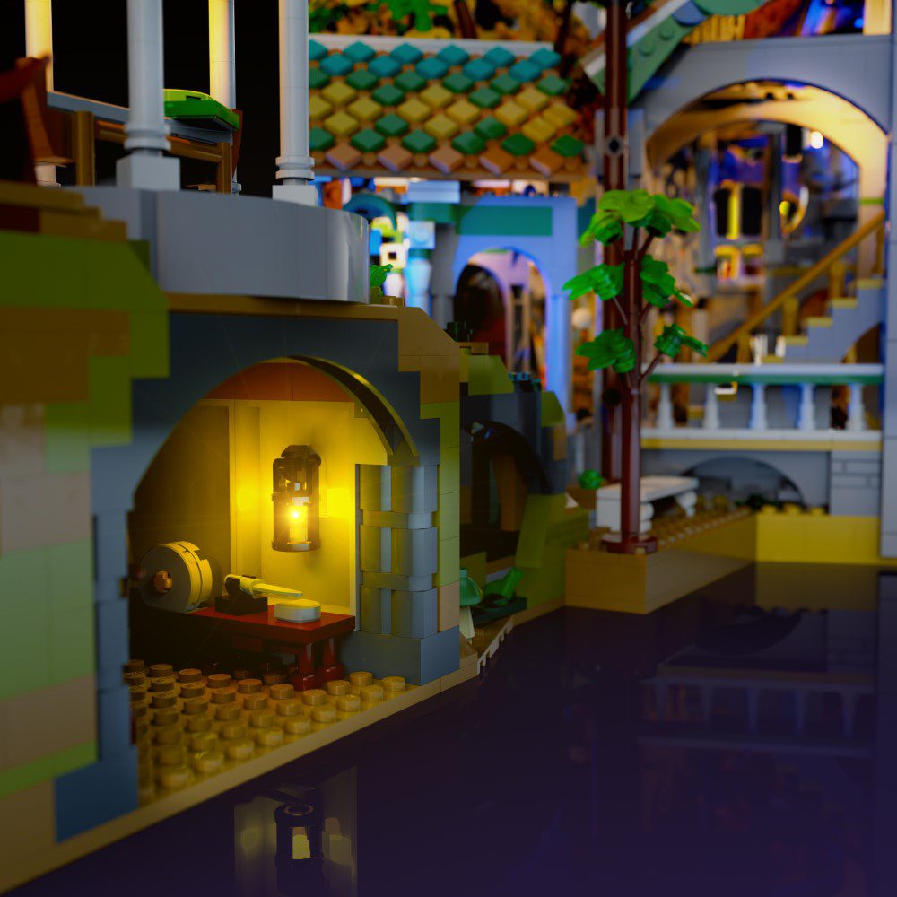 Light My Bricks (LMB) 2.0 Light Kit for LEGO #10316 Lord of the Rings - Rivendell