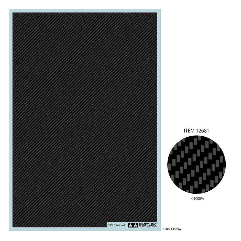 Carbon Decal Twill F