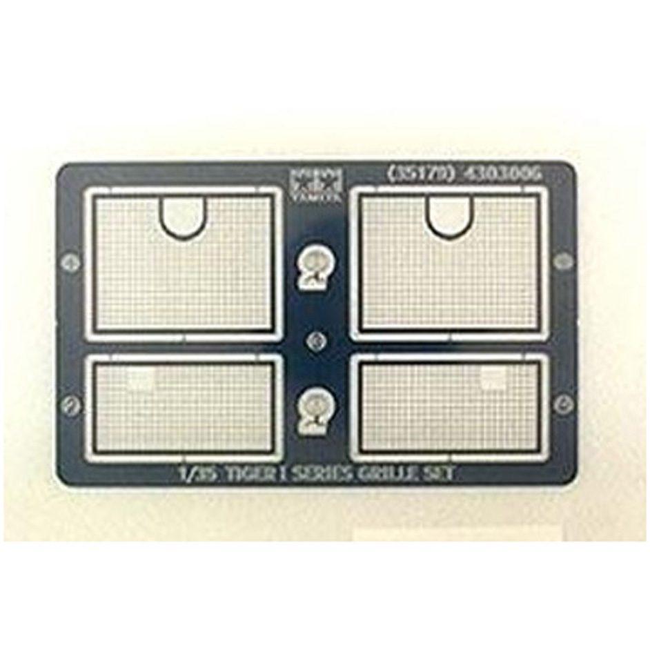 Tiger I Etched Grille
