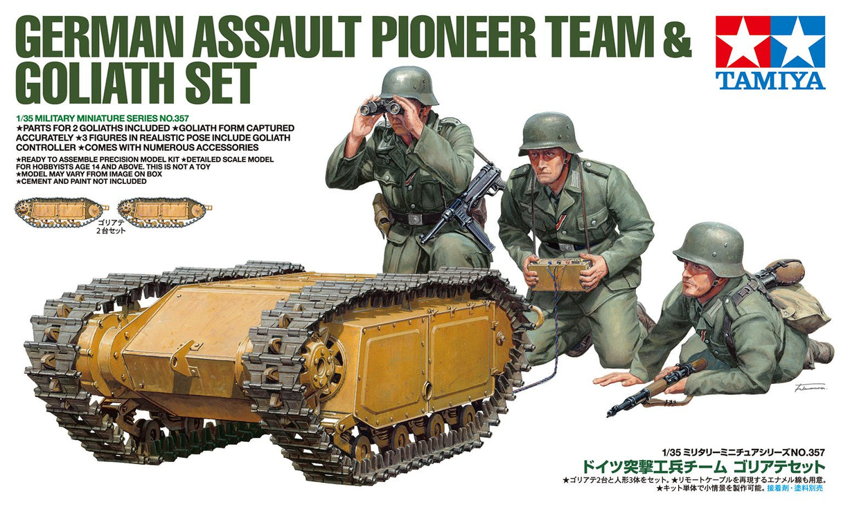 Ger.Pioneer & Goliath Set
