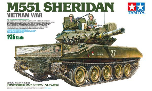U.S. Airborne Tank M551 Sheridan (Vietnam War)