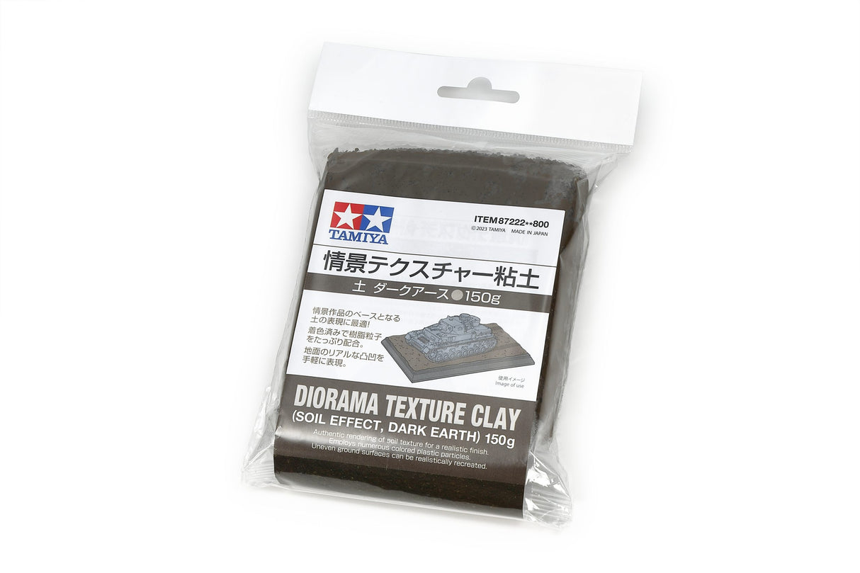 Diorama Texture Clay (Soil Effect Dark Earth 150g)