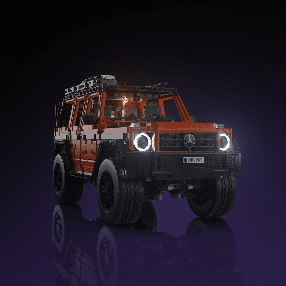 Light My Bricks (LMB) 2.0 Light Kit for LEGO #42177 Mercedes-Benz G 500 PROFESSIONAL Line