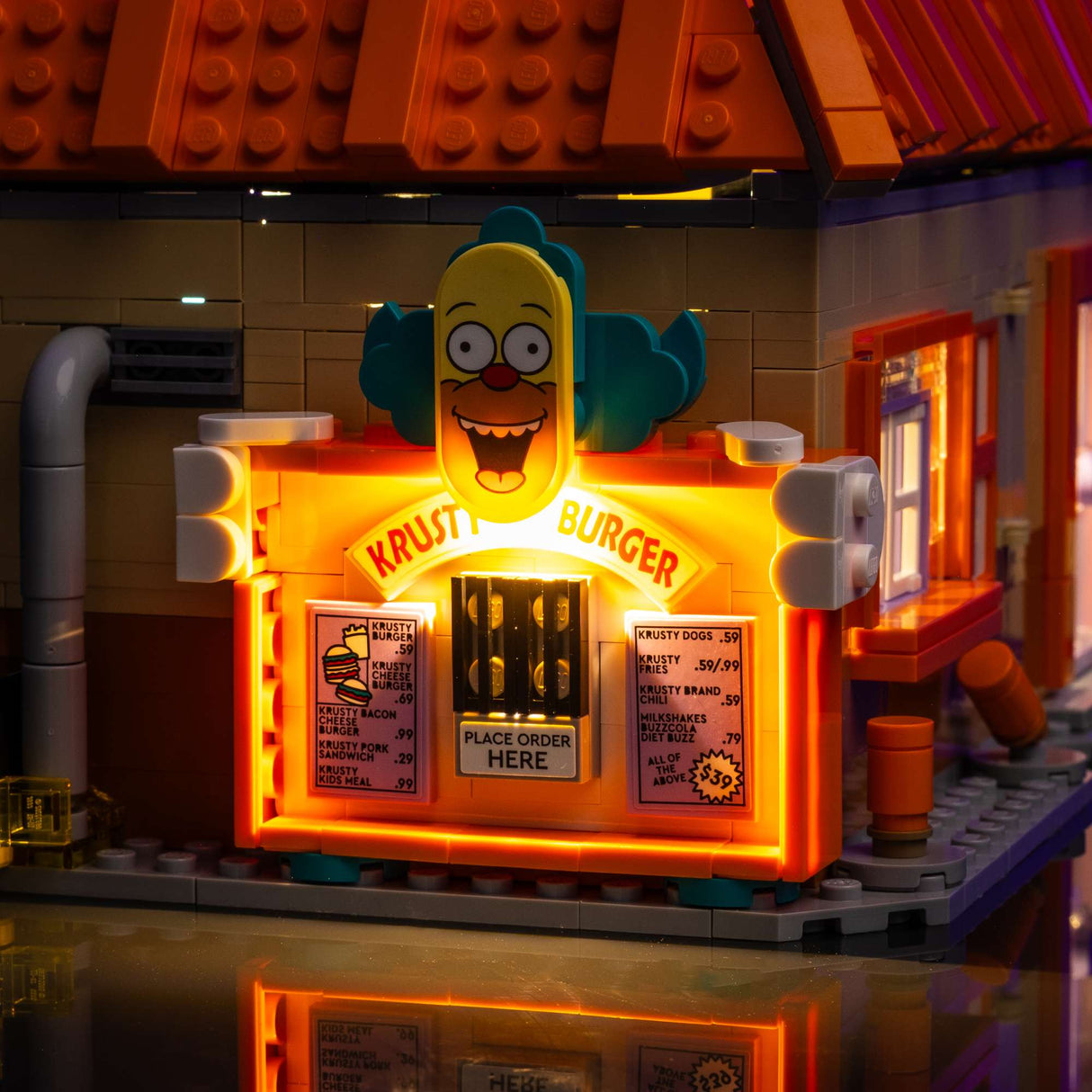 Light My Bricks (LMB) 2.0 Light Kit for LEGO #10352 The Simpsons™: Krusty Burger