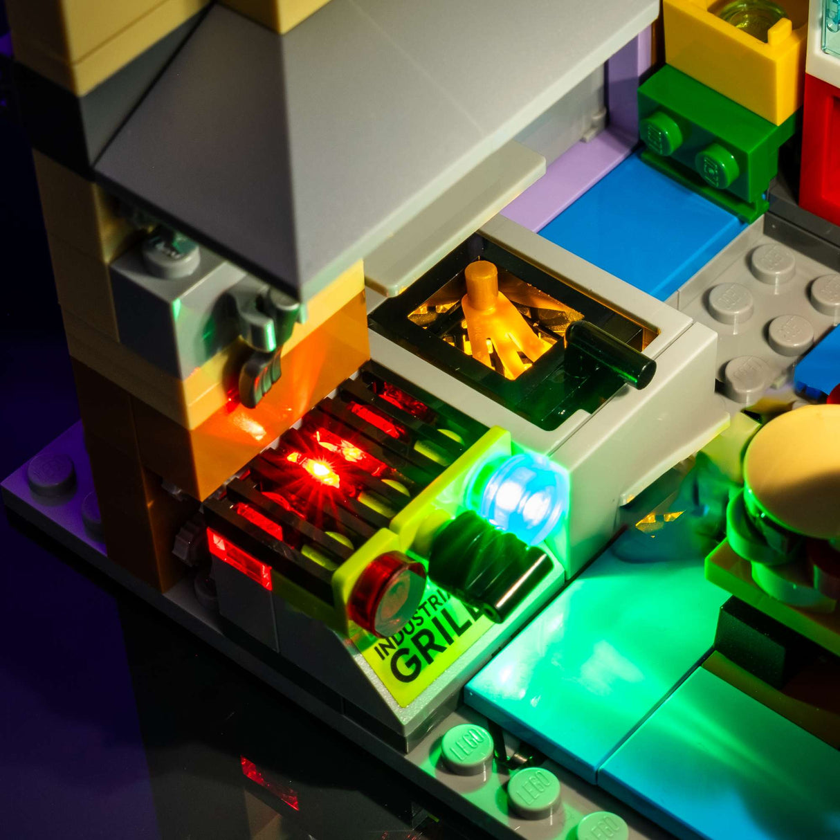 Light My Bricks (LMB) 2.0 Light Kit for LEGO #10352 The Simpsons™: Krusty Burger