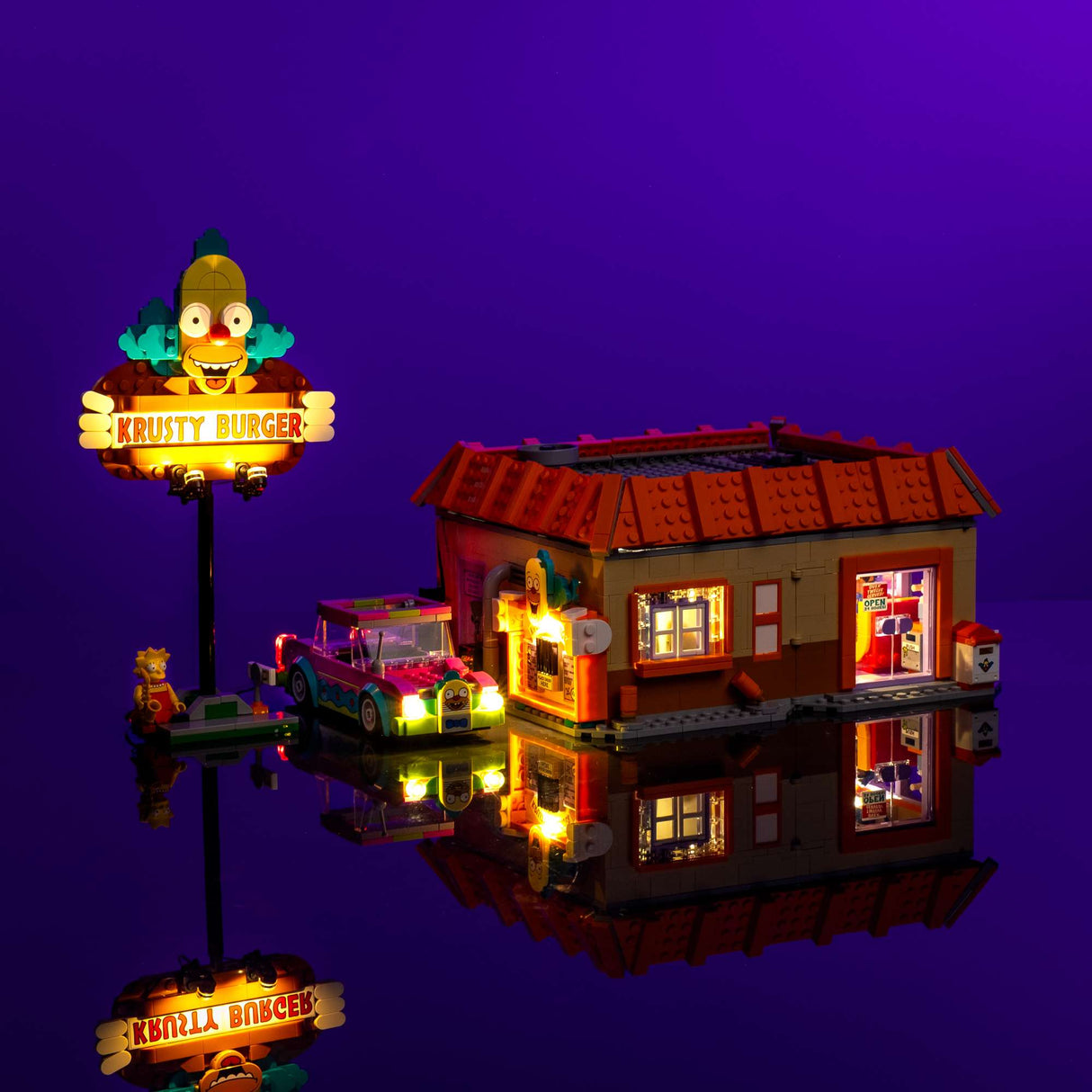 Light My Bricks (LMB) 2.0 Light Kit for LEGO #10352 The Simpsons™: Krusty Burger