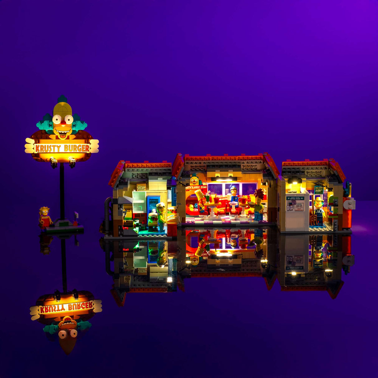 Light My Bricks (LMB) 2.0 Light Kit for LEGO #10352 The Simpsons™: Krusty Burger