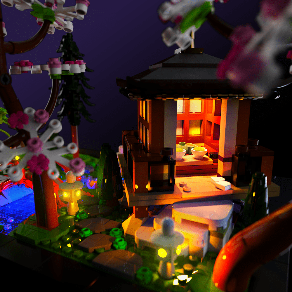 Light My Bricks (LMB) 2.0 Light Kit for LEGO #10315 Tranquil Garden