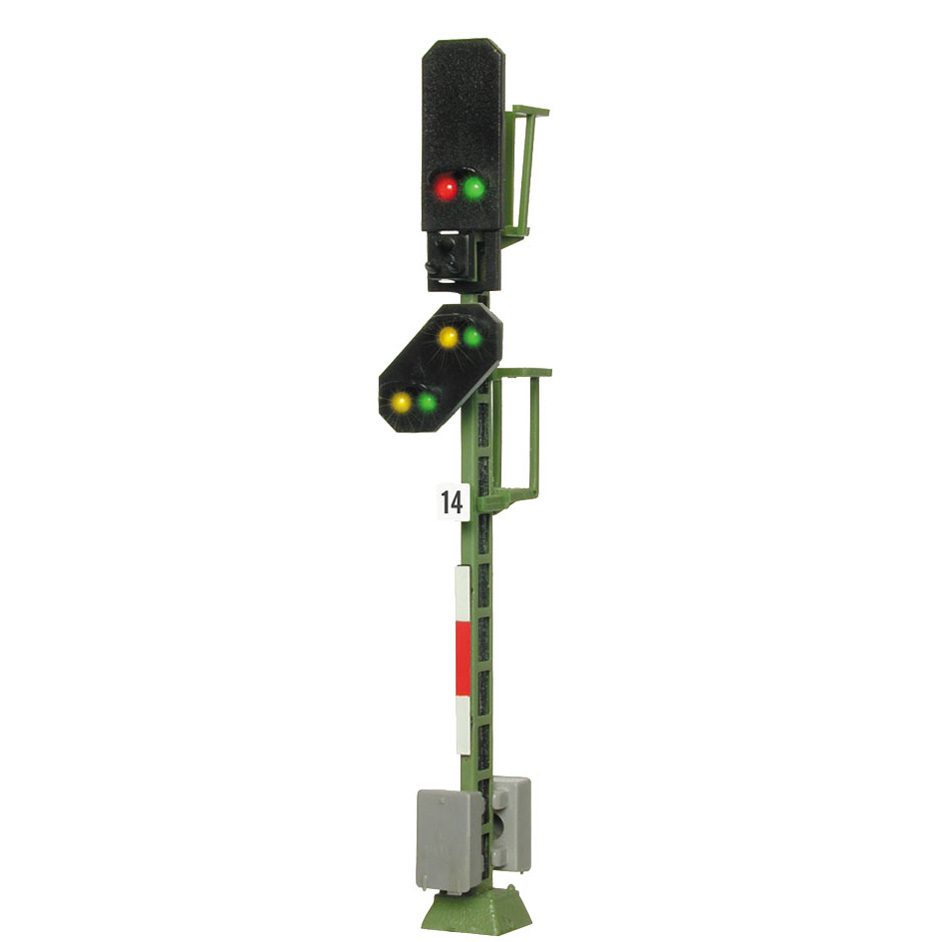 Colour light departure signal