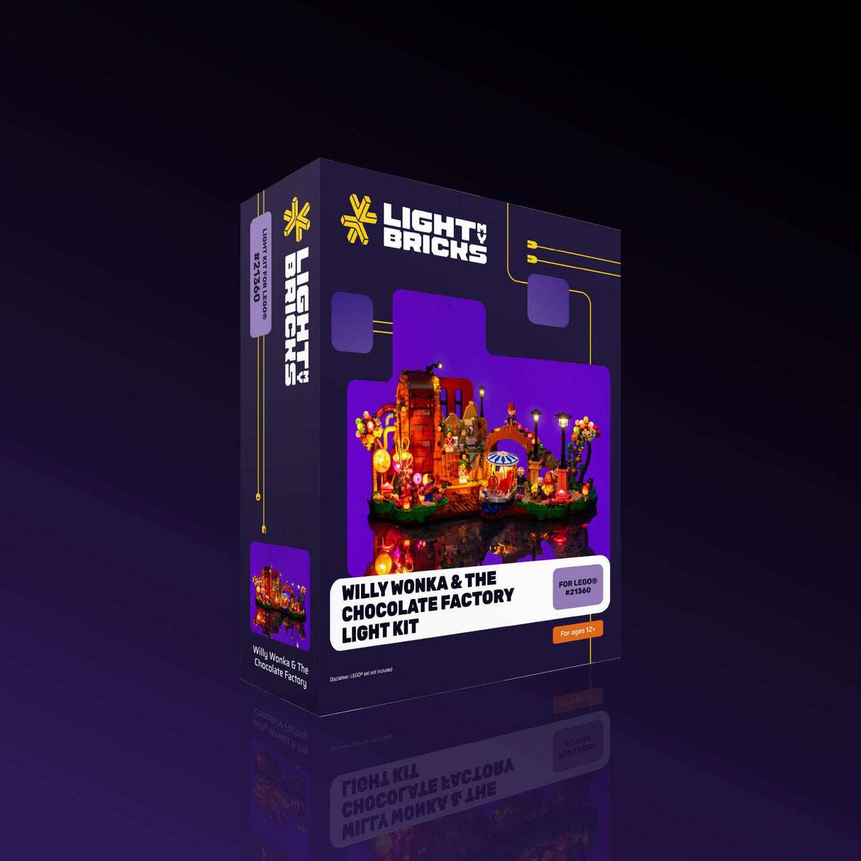 Light My Bricks (LMB) 2.0 Light Kit for LEGO #21360 Willy Wonka & The Chocolate Factory