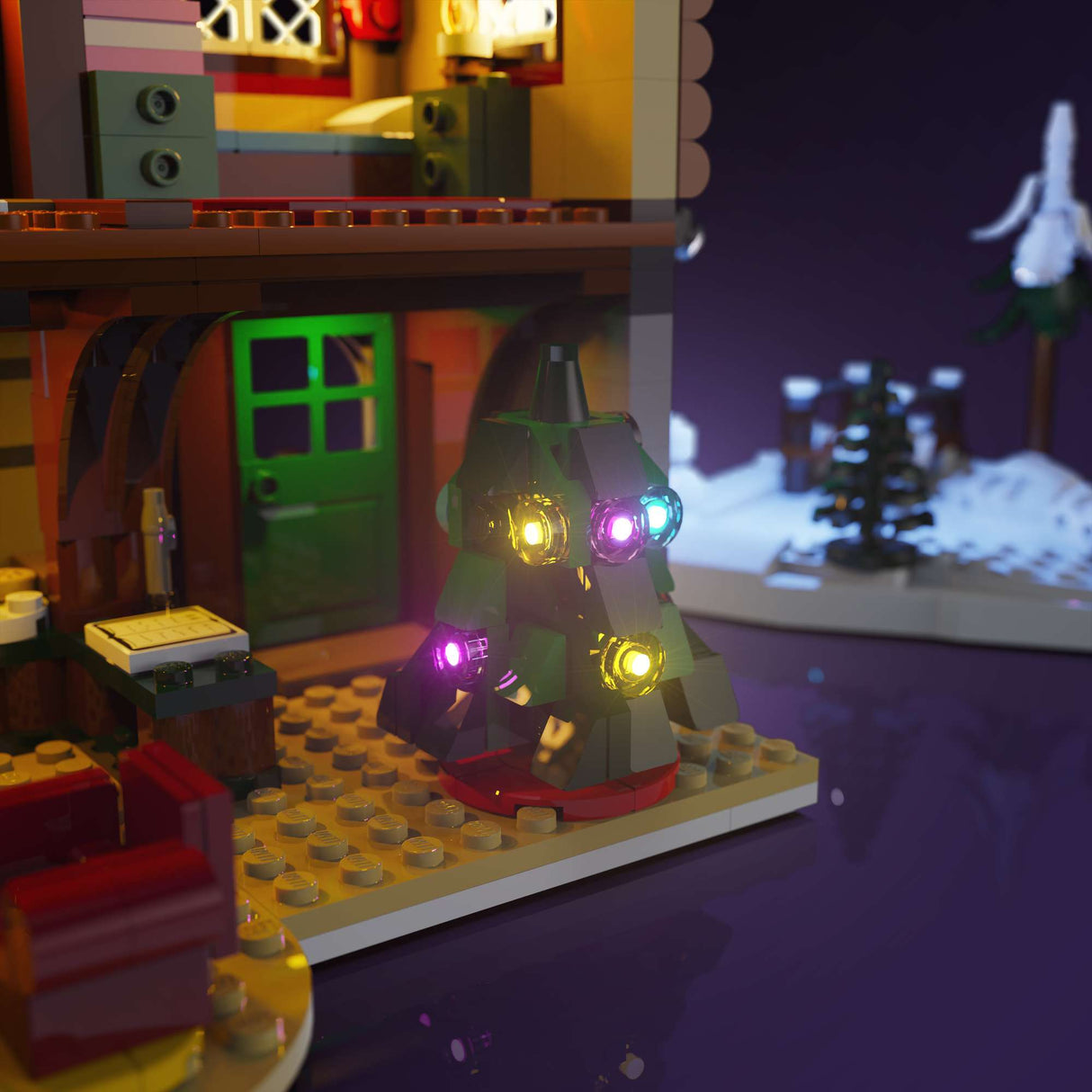 Light My Bricks (LMB) 2.0 Light Kit for LEGO Alpine Lodge #10325