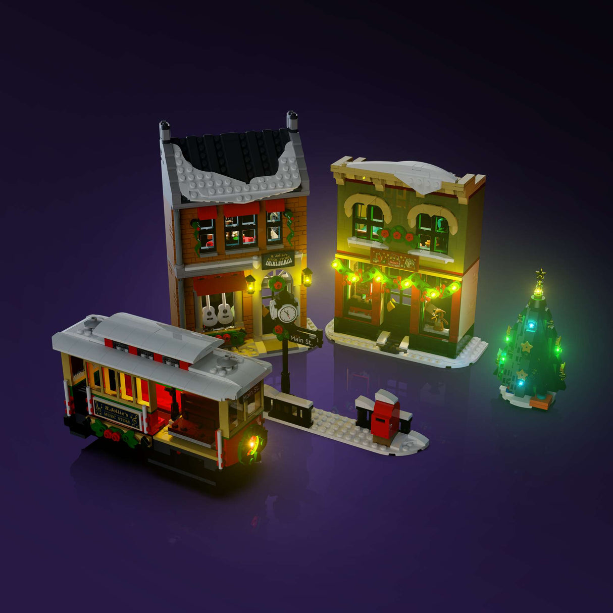 Light My Bricks (LMB) 2.0 Light Kit for LEGO Holiday Main Street #10308