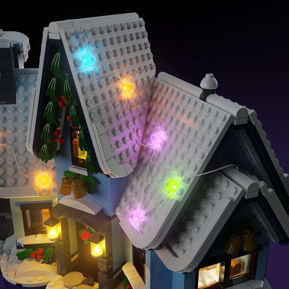 Light My Bricks (LMB) 2.0 Light Kit for LEGO Santa's Visit #10293