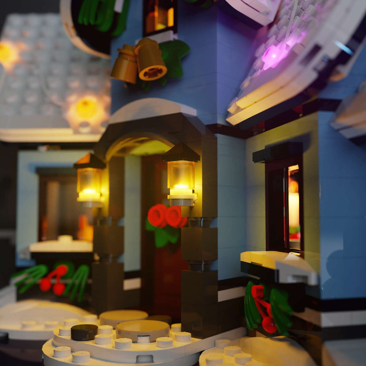 Light My Bricks (LMB) 2.0 Light Kit for LEGO Santa's Visit #10293