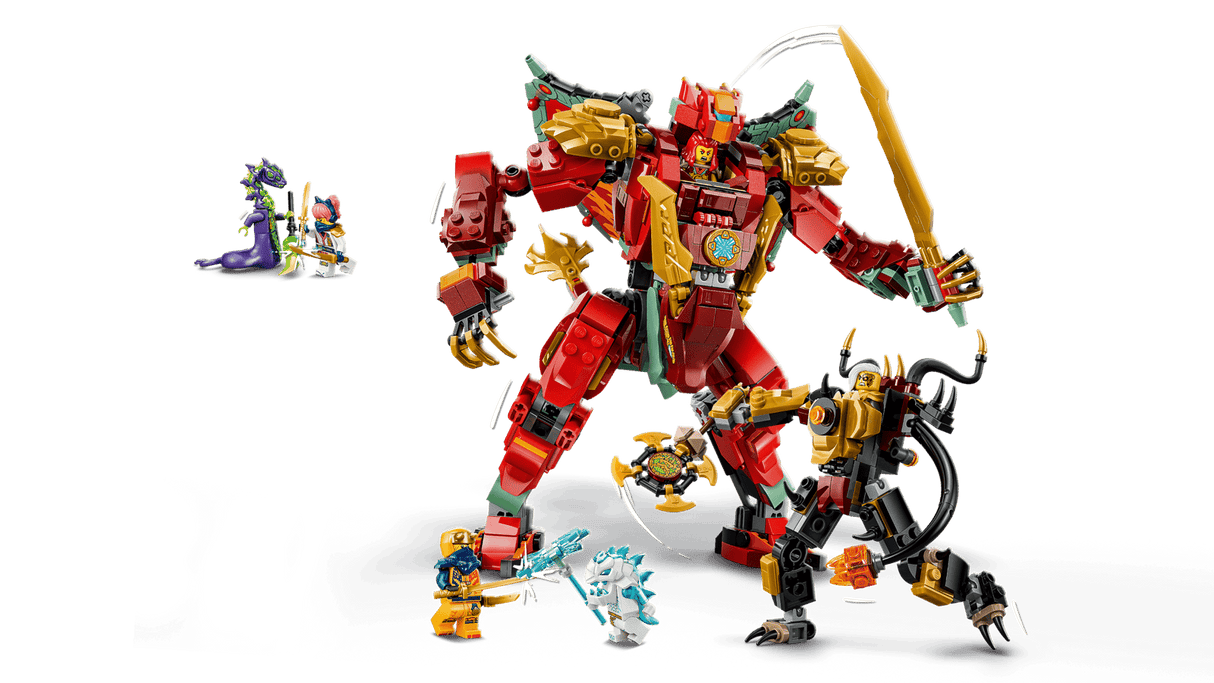 Wyldfyre's Transforming Dragon Mech