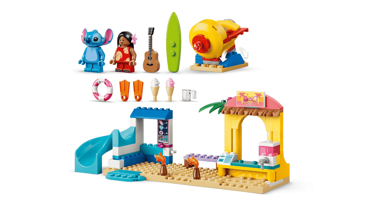 Beach Fun with Lilo & Stitch