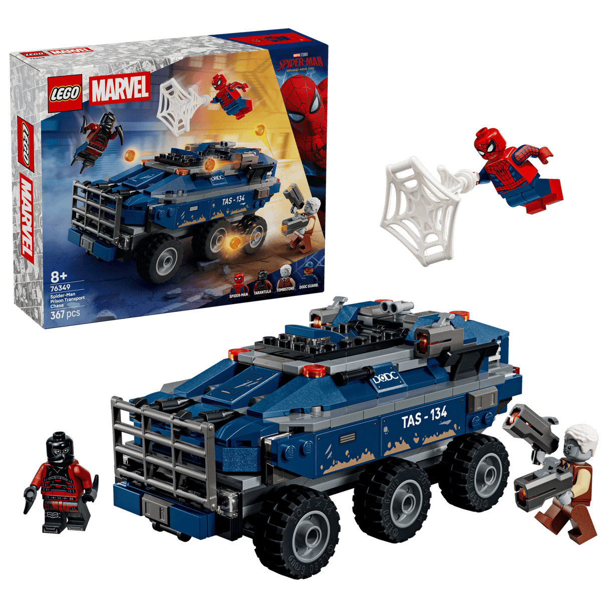Spider-Man Prison Transport Chase