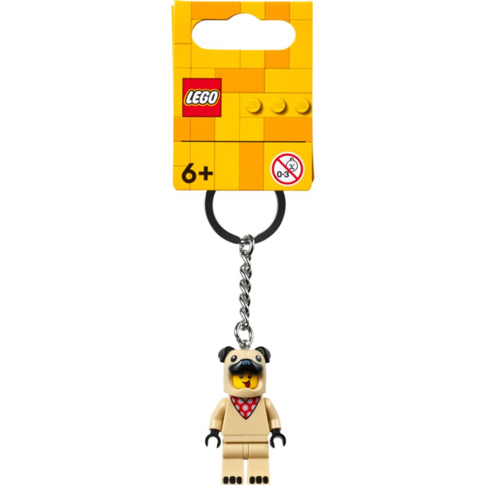 French Bull Dog Guy Key Chain