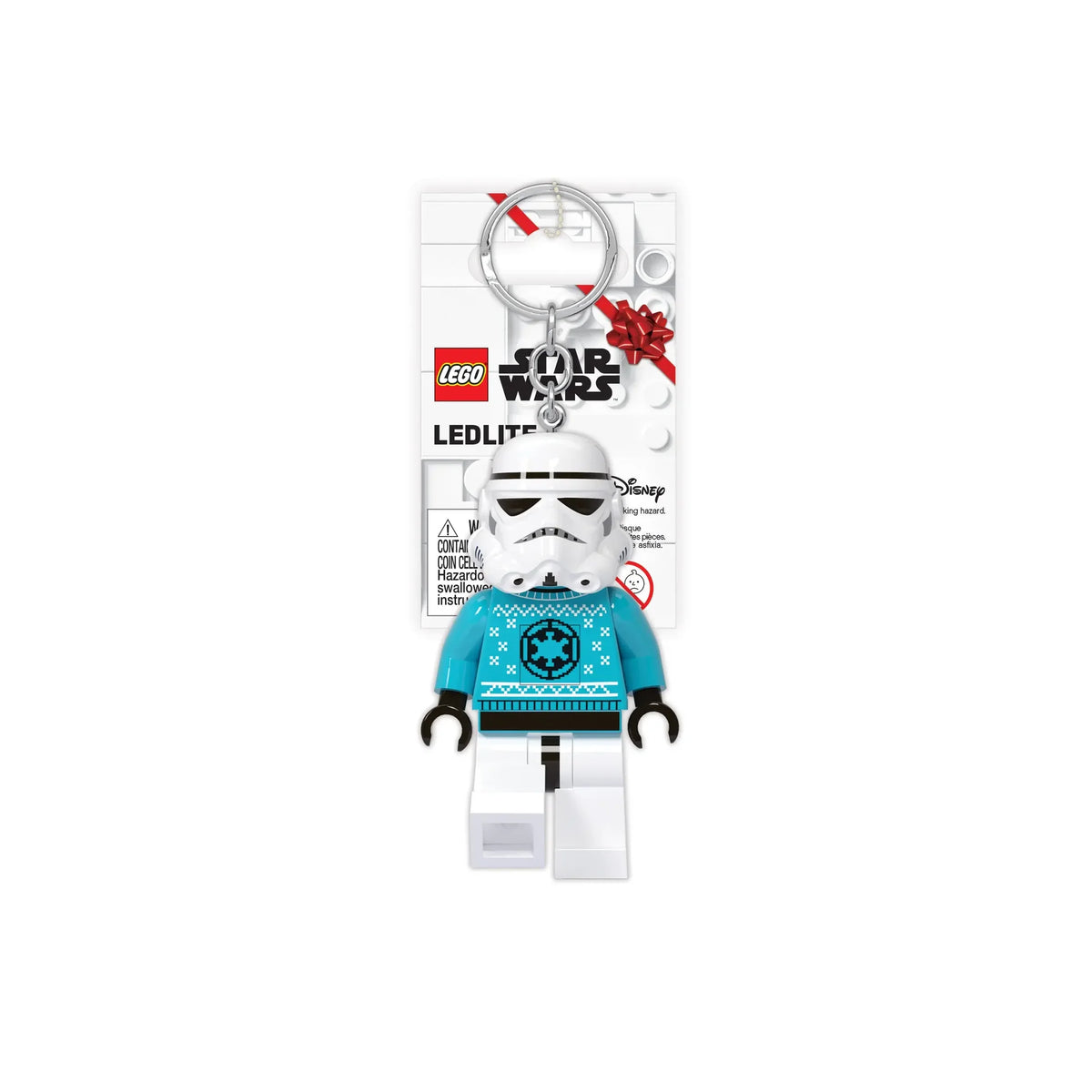 Stormtrooper Holiday Sweater Keychain Light