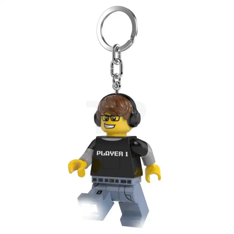 Video Game Guy Keychain Light