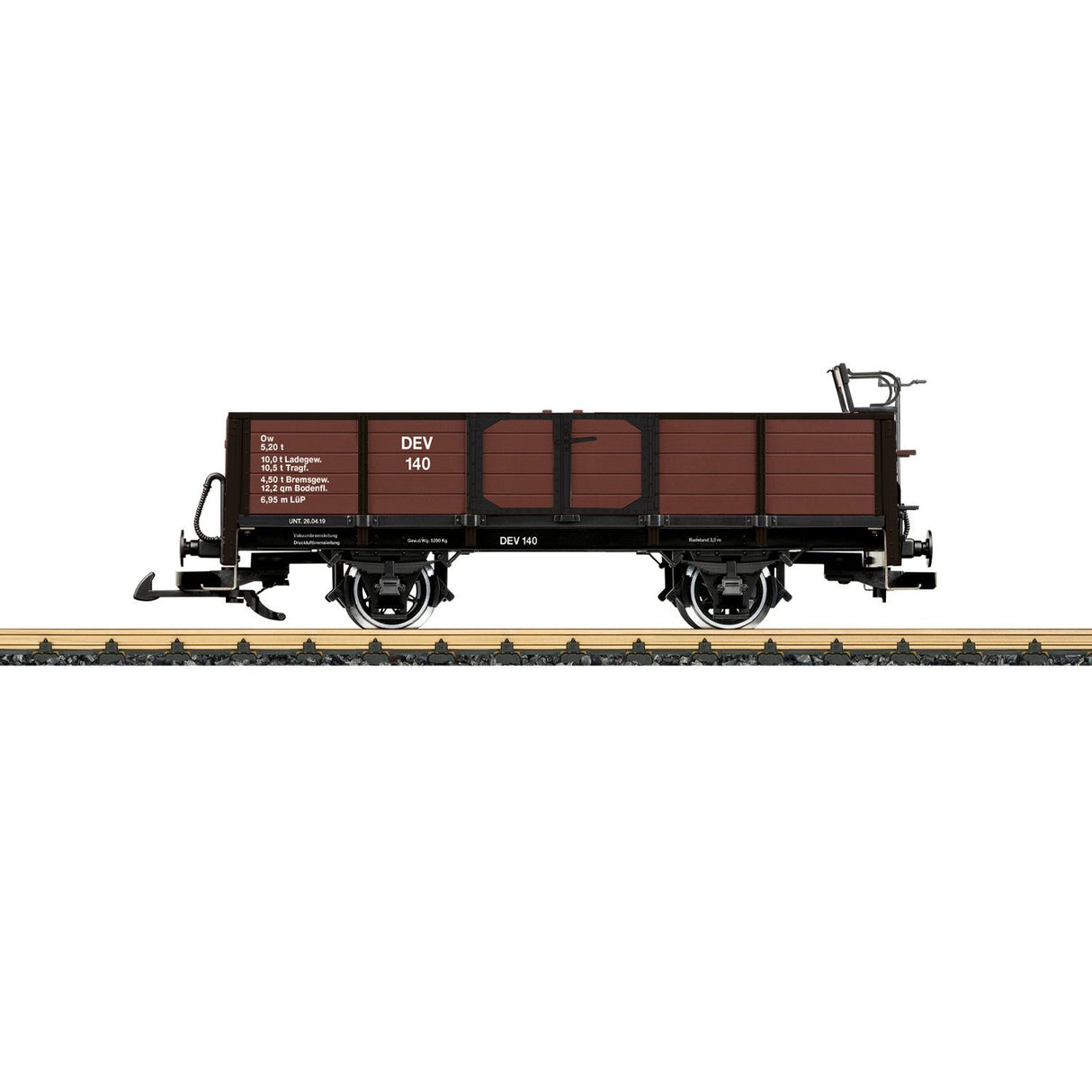 DEV 2-Axle Hopper Car