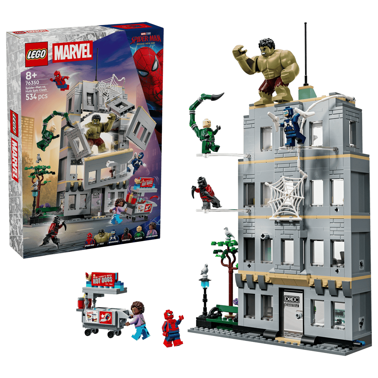 Spider-Man vs. Hulk Epic Clash