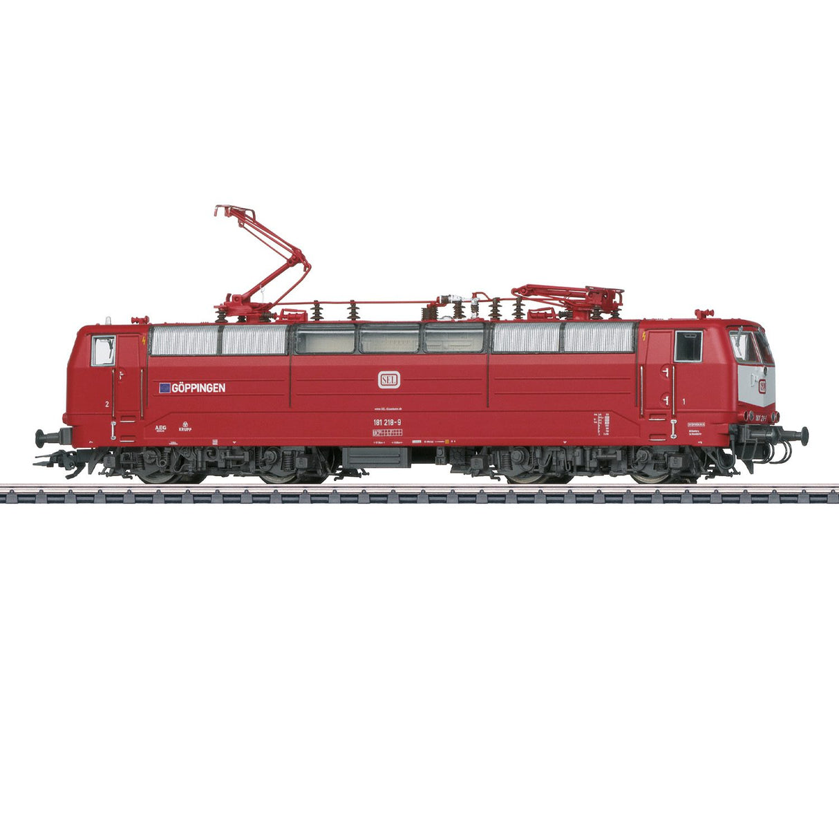 ICE Express Train Passenger Car Set