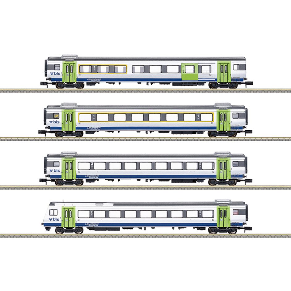 "GOLDEN PASS LINE" Express Train Car Set