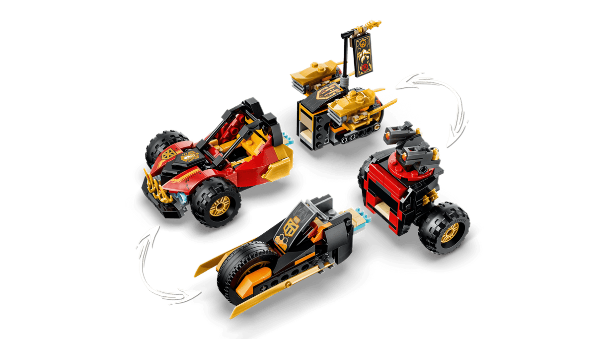 Kai and Cole's Combiner Vehicles