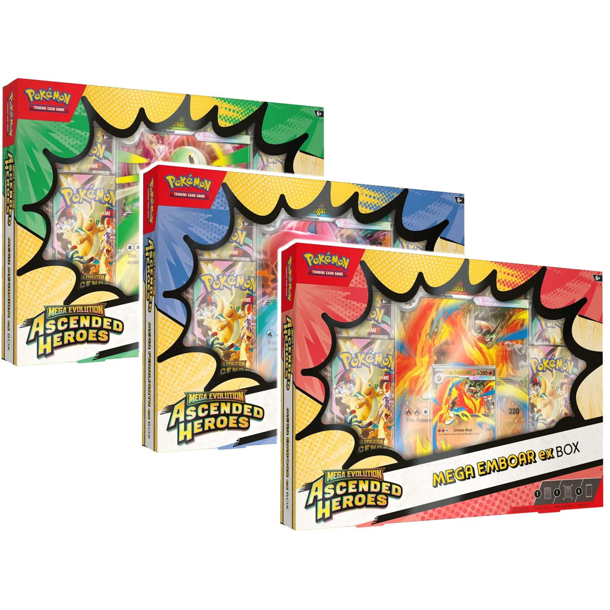 ME 2.5 - Ascended Heroes - Ex Box (4 Boosters) - English Version
