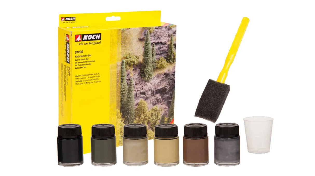 Natural Colour Set, 6 Colour Concentrates