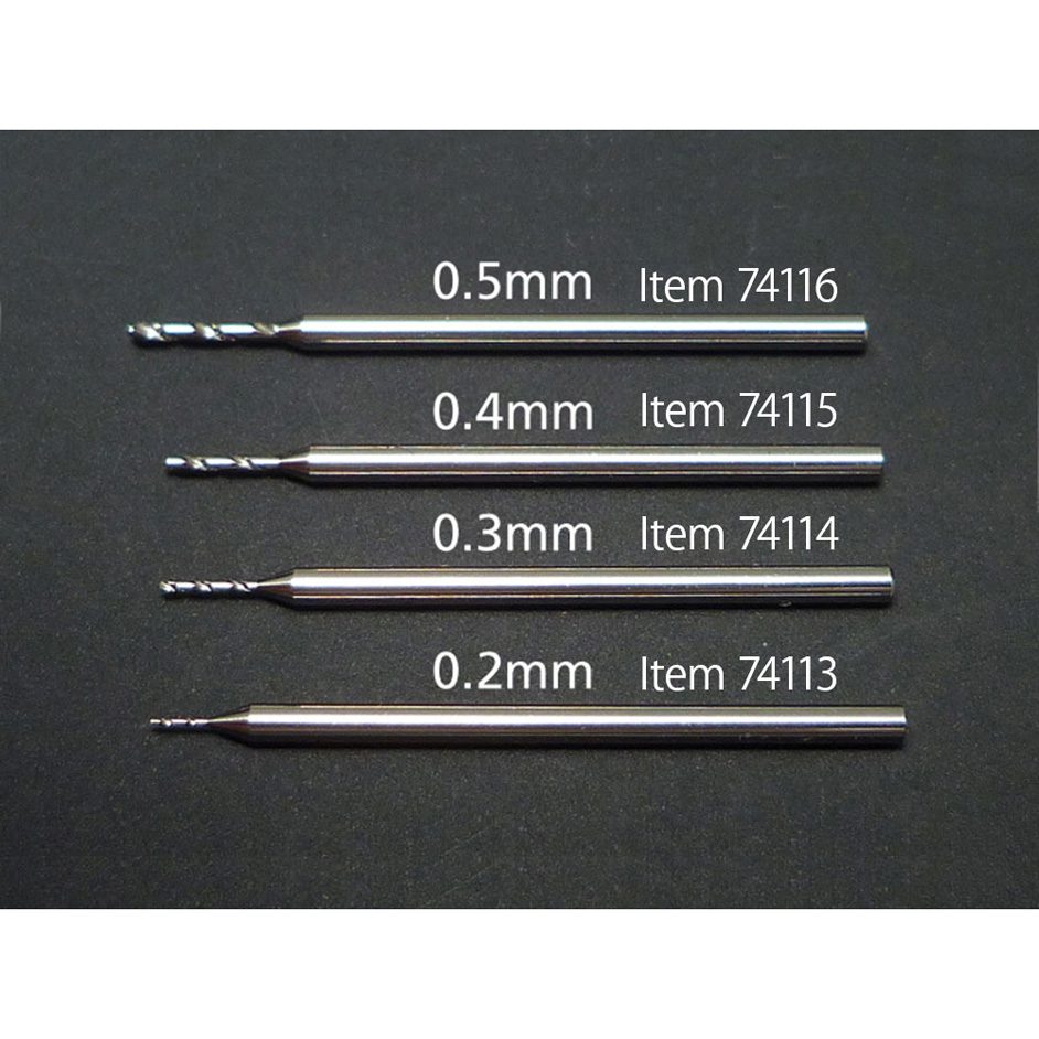 Fine Pivot Drill Bit 0.3mm (Shank Dia. 1mm)