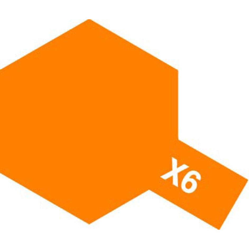 Acrylic Mini X-6 Orange