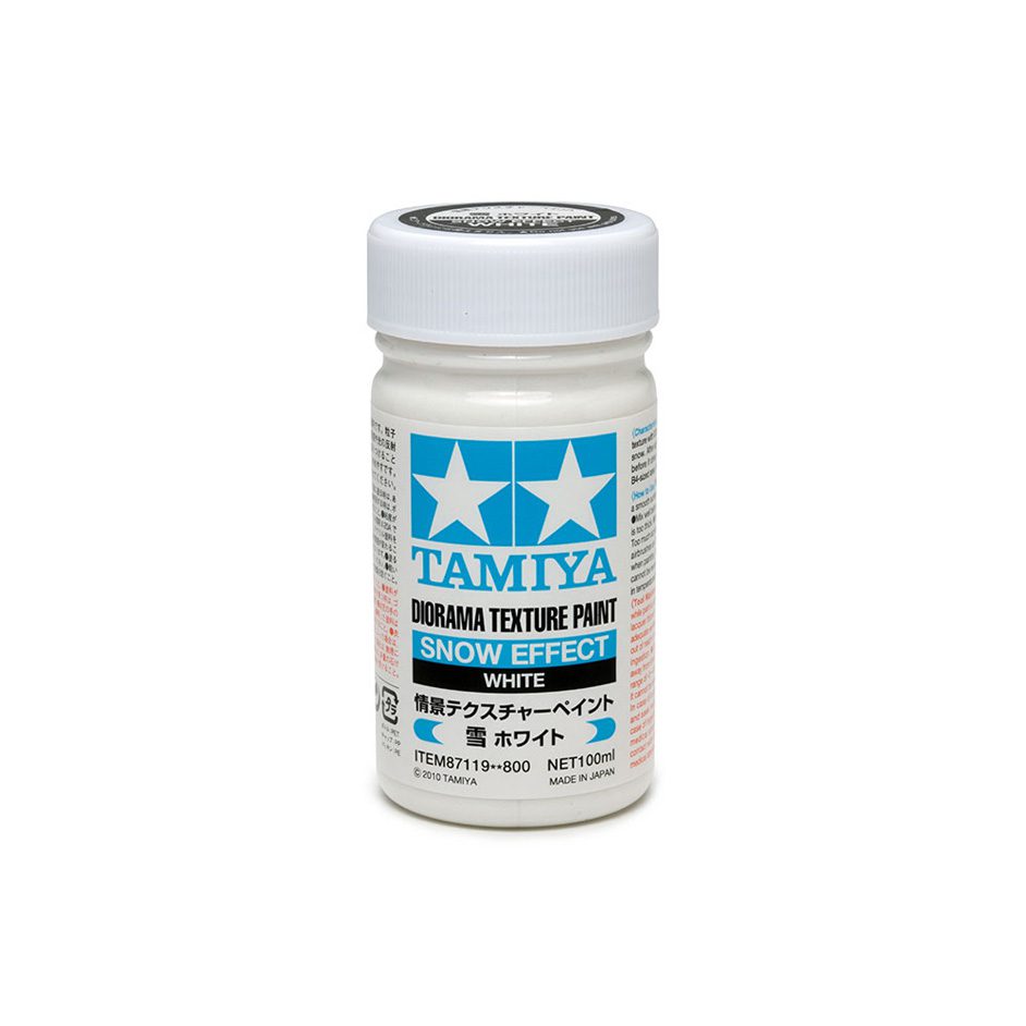 Diorama Texture Paint (Snow Effect, White)