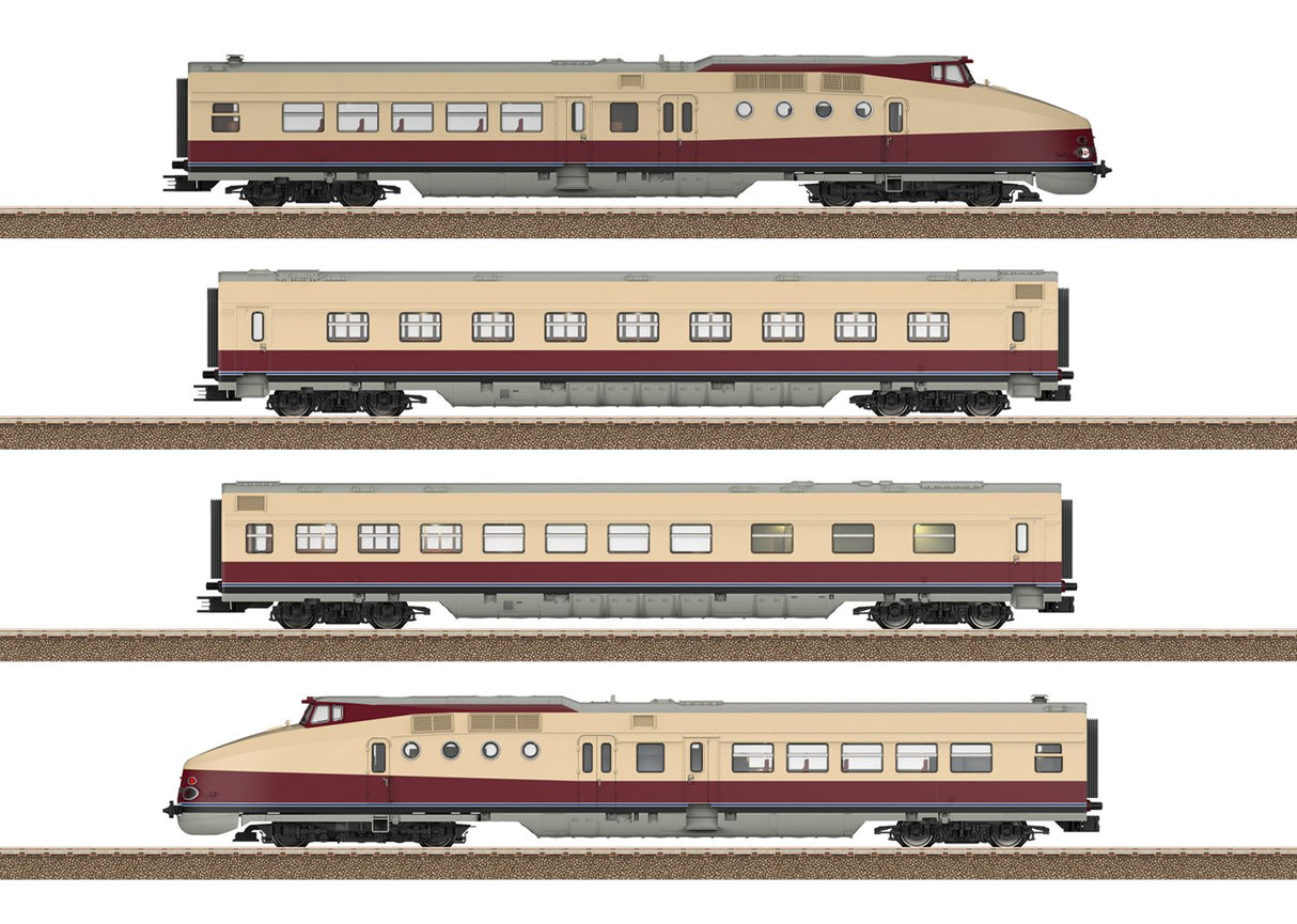 Class VT 18.16 Diesel Express Powered Rail Car Train