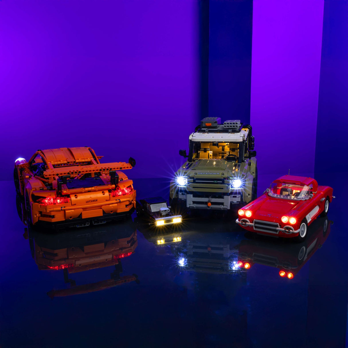 Light My Bricks (LMB) 2.0 Light Kit for LEGO Vehicle Starter Pack #00600
