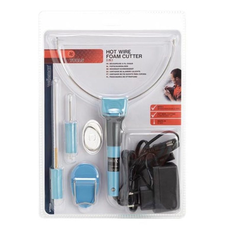 3-1 Foam Cutter Incl. Attachments & Adapter 8W