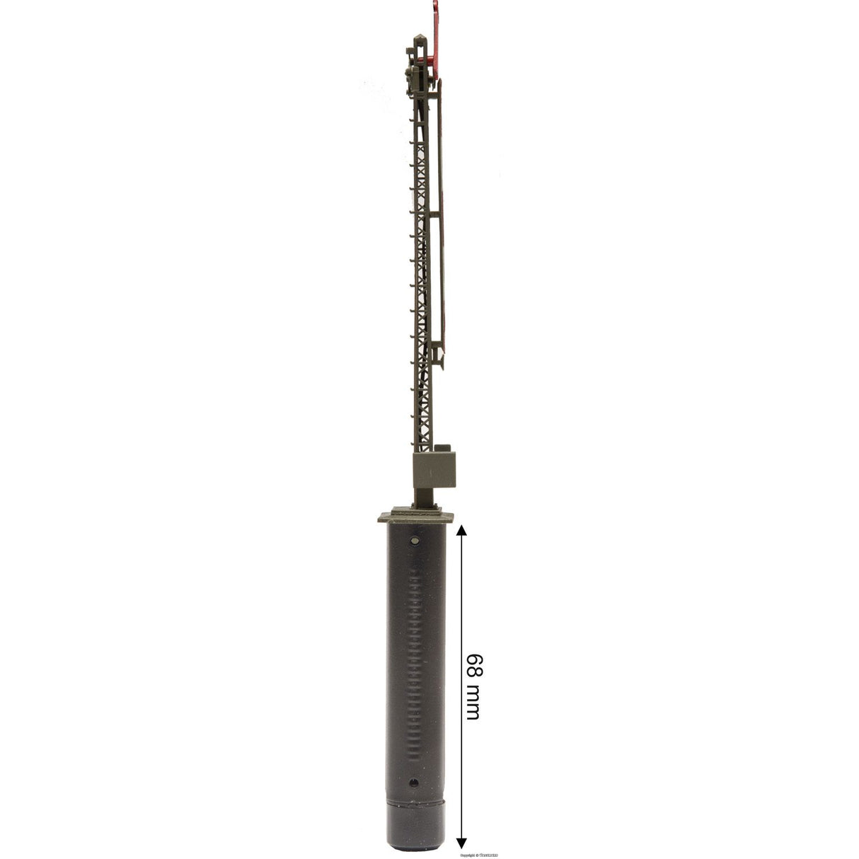 Digital semaphore home signal,with 2 uncoupled arms