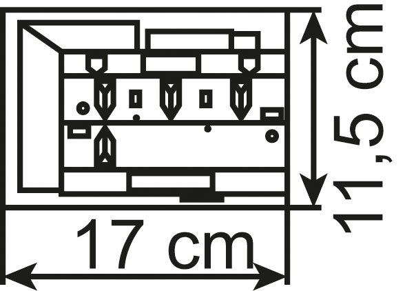Café with Interior and LED Lighting, Functional Kit