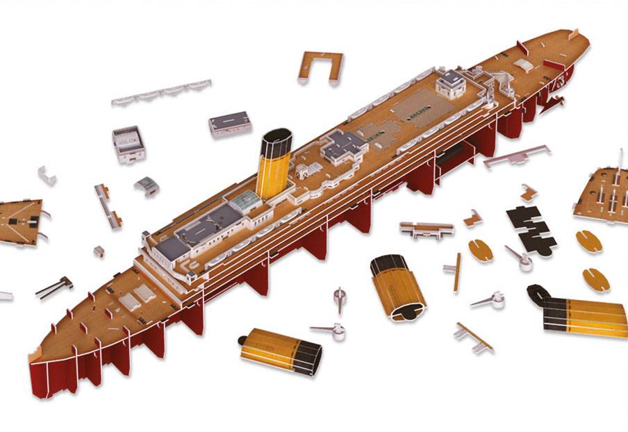 RMS Titanic - LED Edition 3D Puzzle