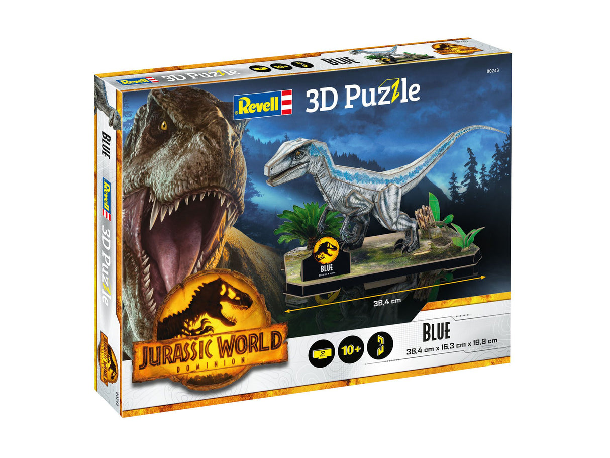 Jurassic World Dominion - Blue 3D Puzzle