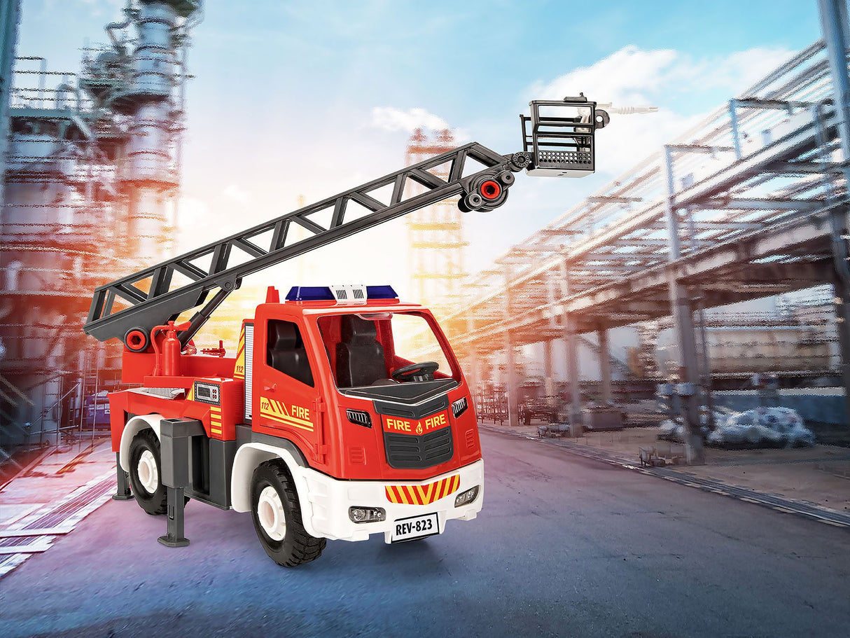 Turntable Ladder Fire Truck