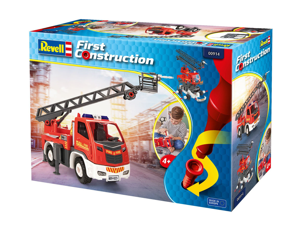 Turntable Ladder Fire Truck