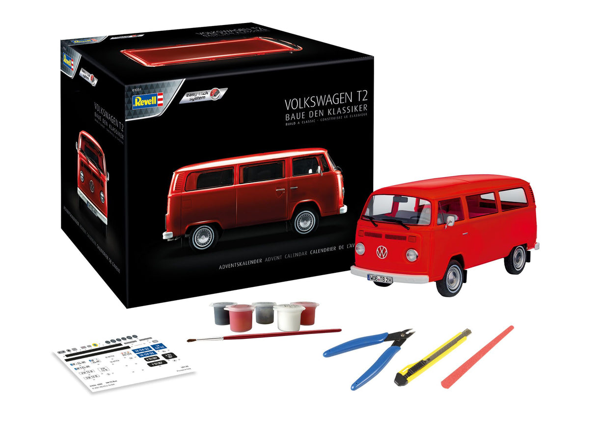 Advent Calendar VW T2 Bus