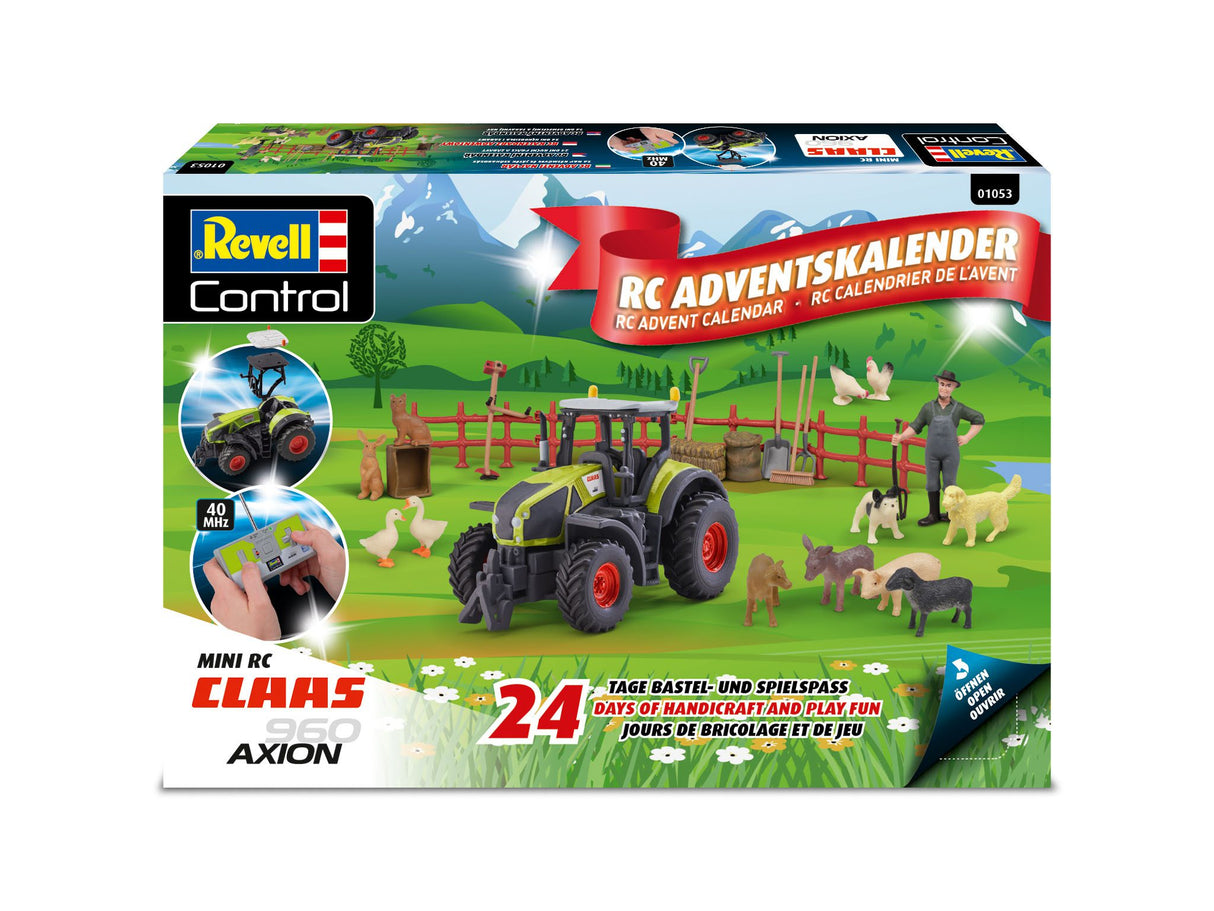 Advent calendar "RC Claas Axion 960 Traktor"