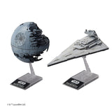 BANDAI Death Star II &amp; Imperial Star Destroyer