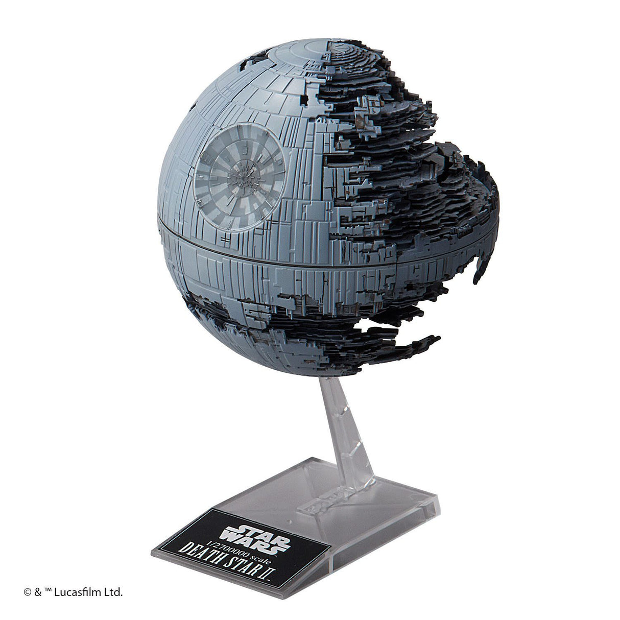 BANDAI Death Star II &amp; Imperial Star Destroyer