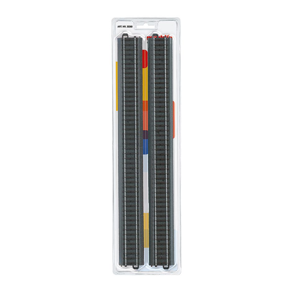 Straight C Track Length 188.3 mm / 7-3/8" Transparent